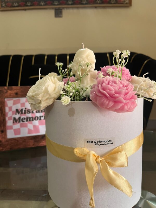 Mist & Memories Candle Bouquet Gift Box