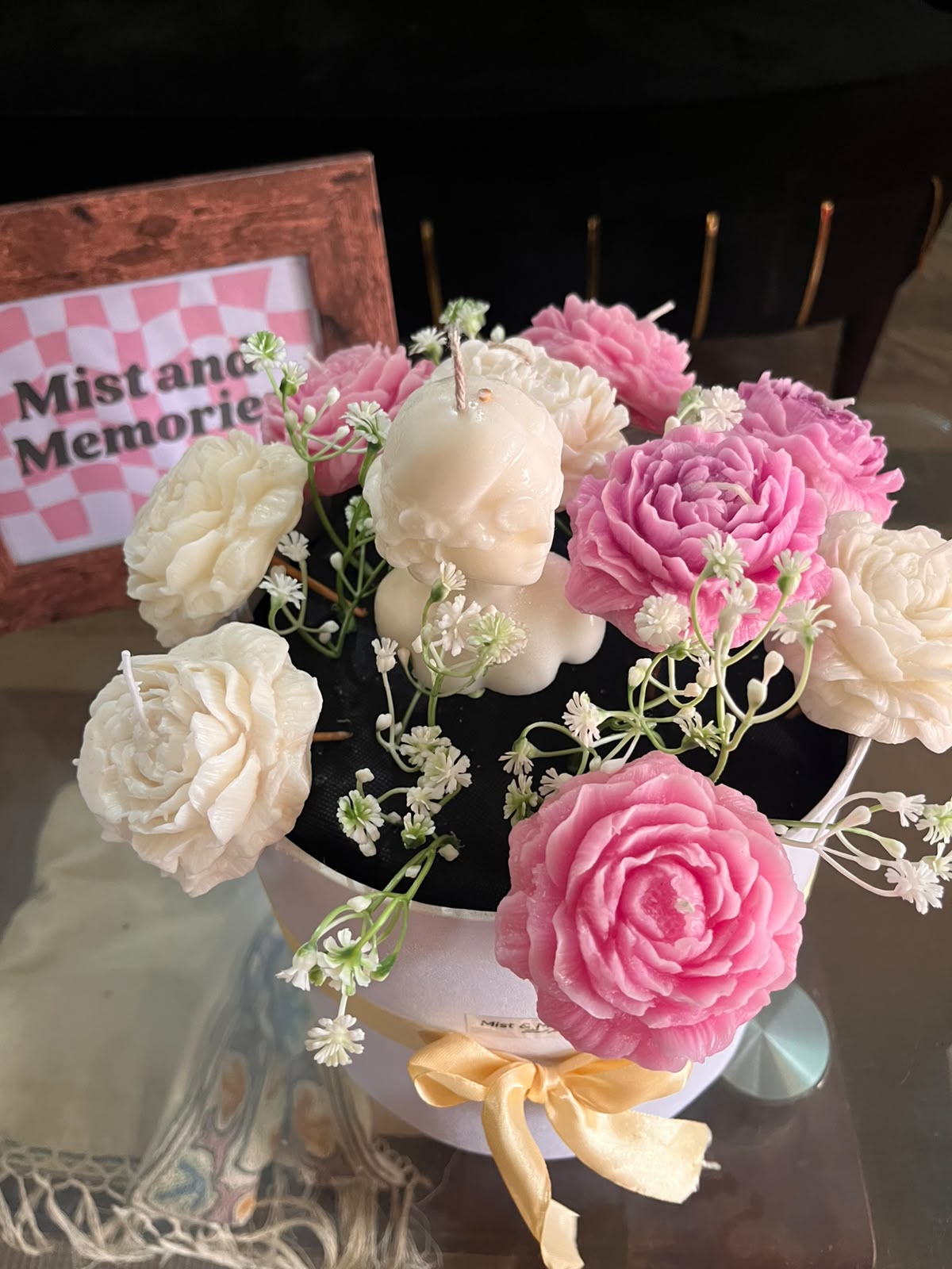 Mist & Memories Candle Bouquet Gift Box - Image 2