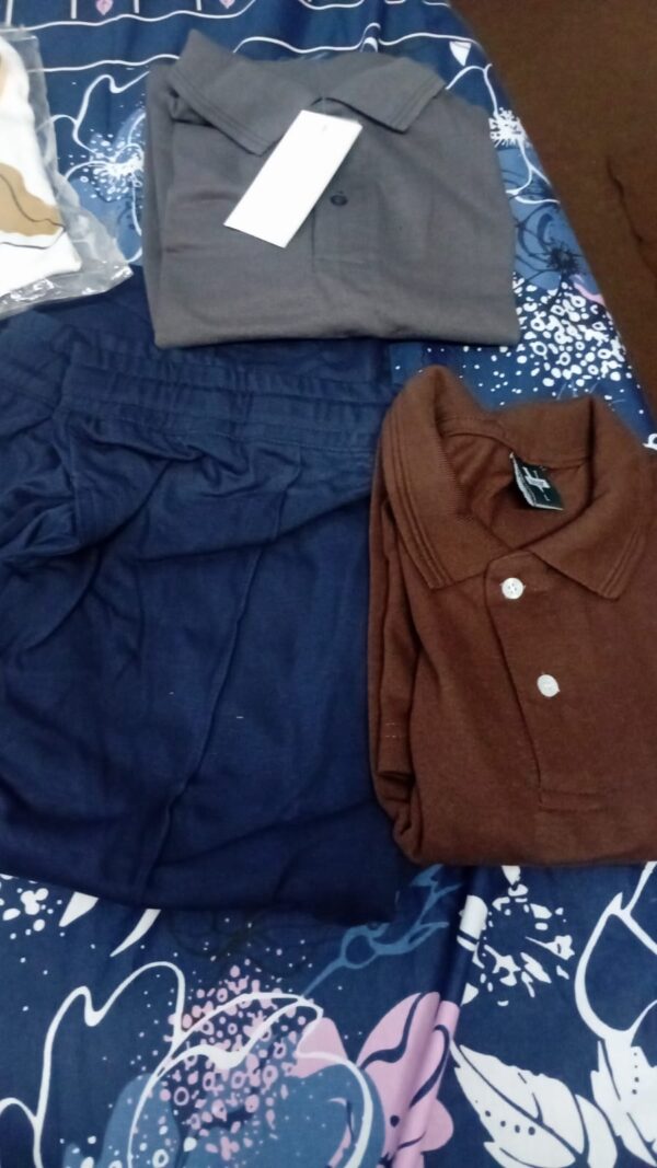 Men's Polo Shirt & Trouser Set